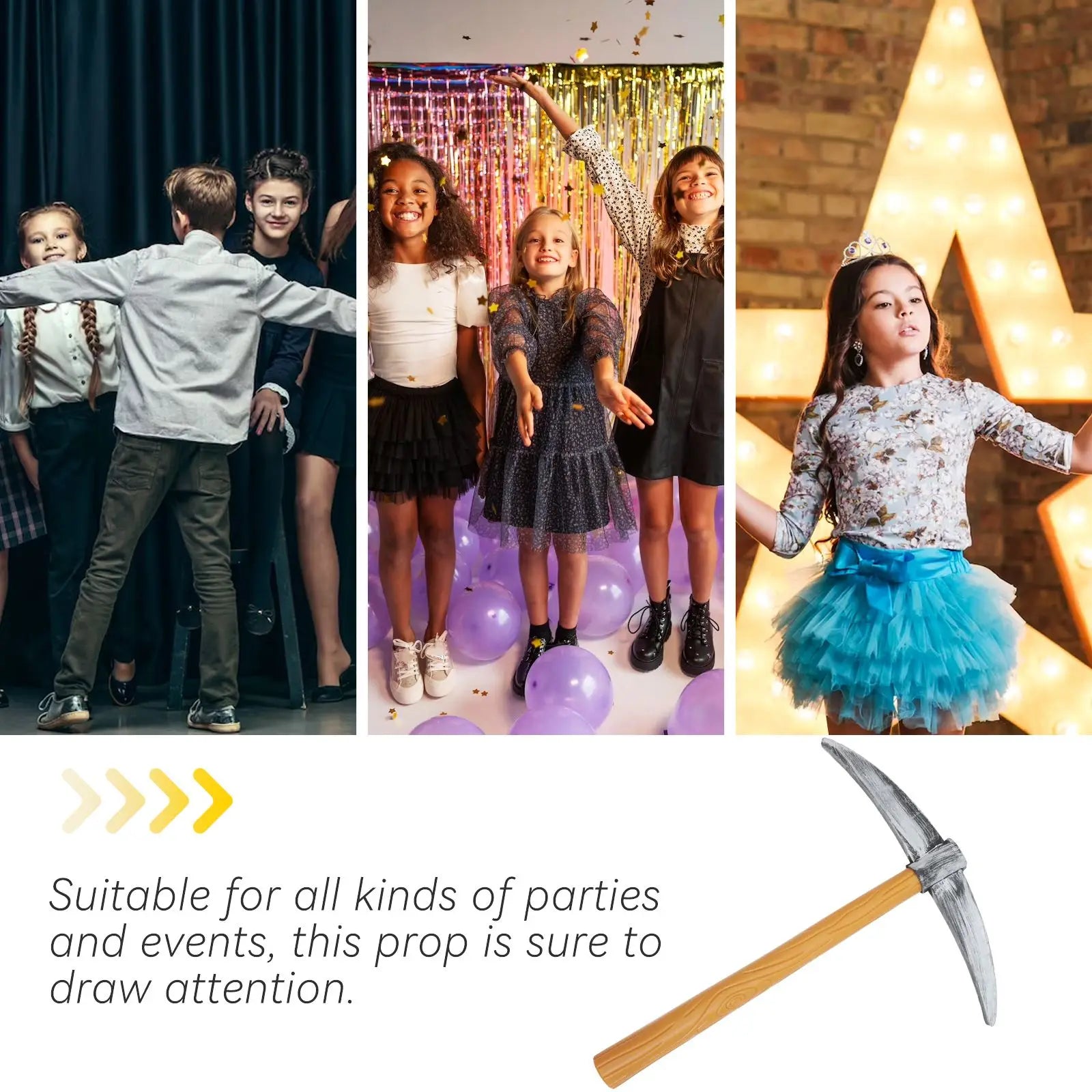 Dwarf Pickaxe & Shovel Halloween Costume Props