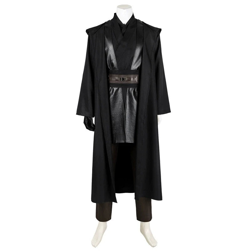 Anime Anakin Skywalker Costume Men Knight Cloak Set Halloween Suit Disguise - costume / M