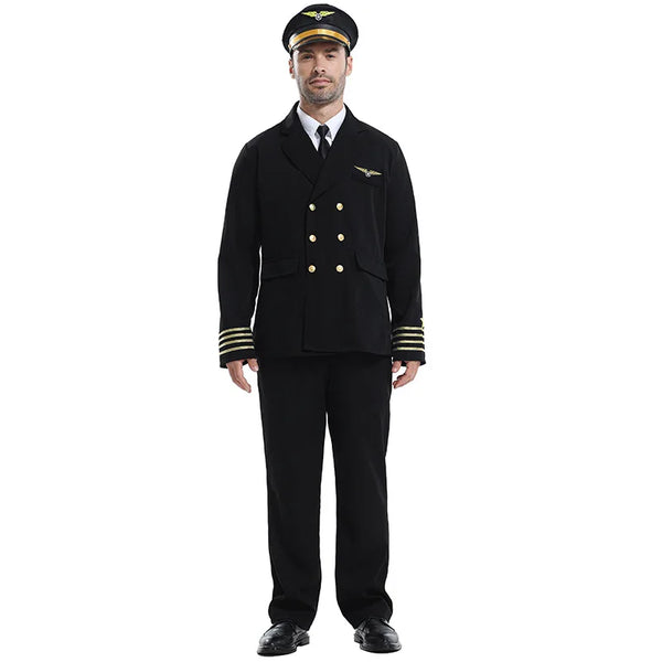 Airline Captains Work Flight Halloween Costume