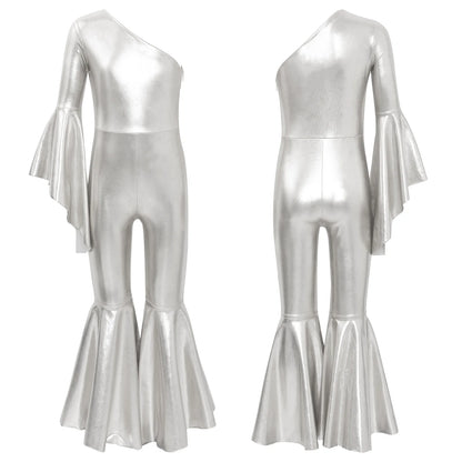 Kids' Disco Shiny Hippie Sleeveless Sequins Tassels 70s 80s Costume - alternate view 13