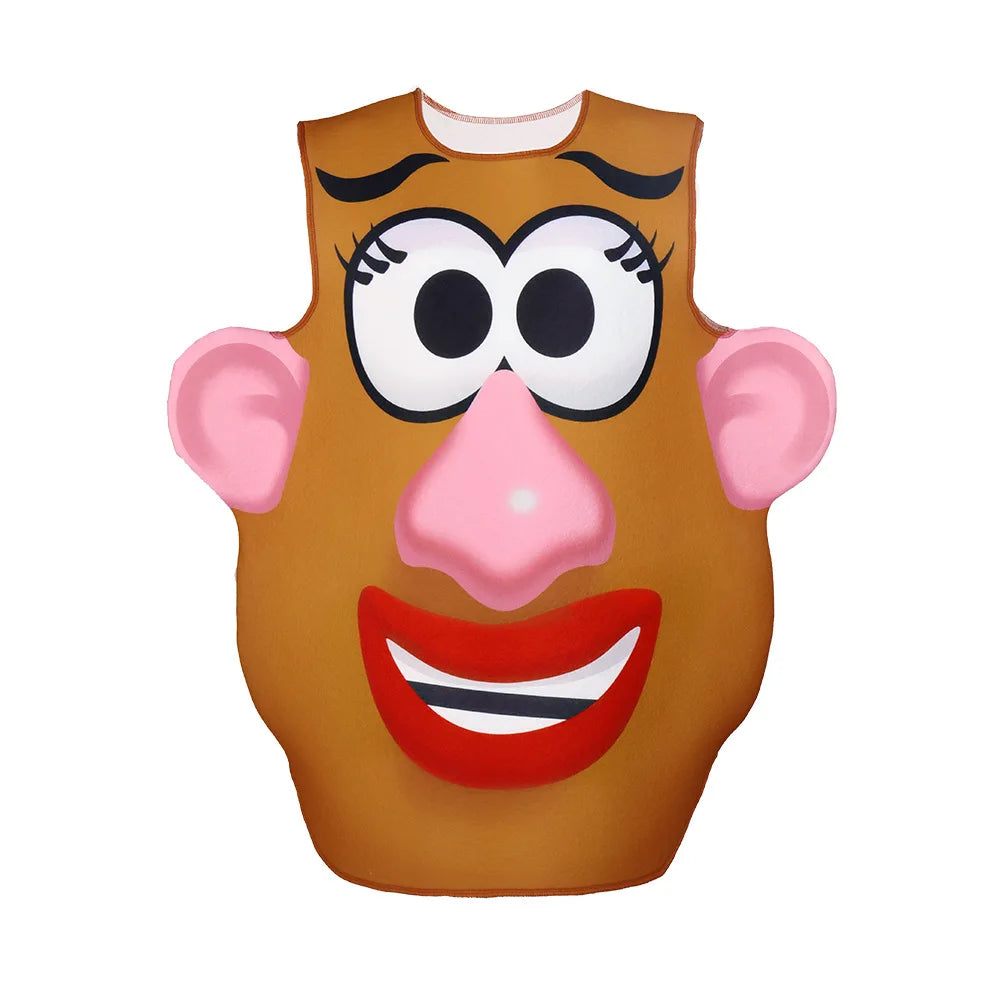 Potato Head-Inspired Costume – Adult & Kids Funny Dress-Up