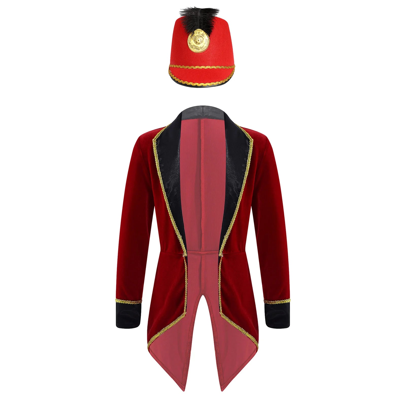 Boys Girls Circus Ringmaster Tailcoat Canivals Lion Tamer Halloween - product image 15
