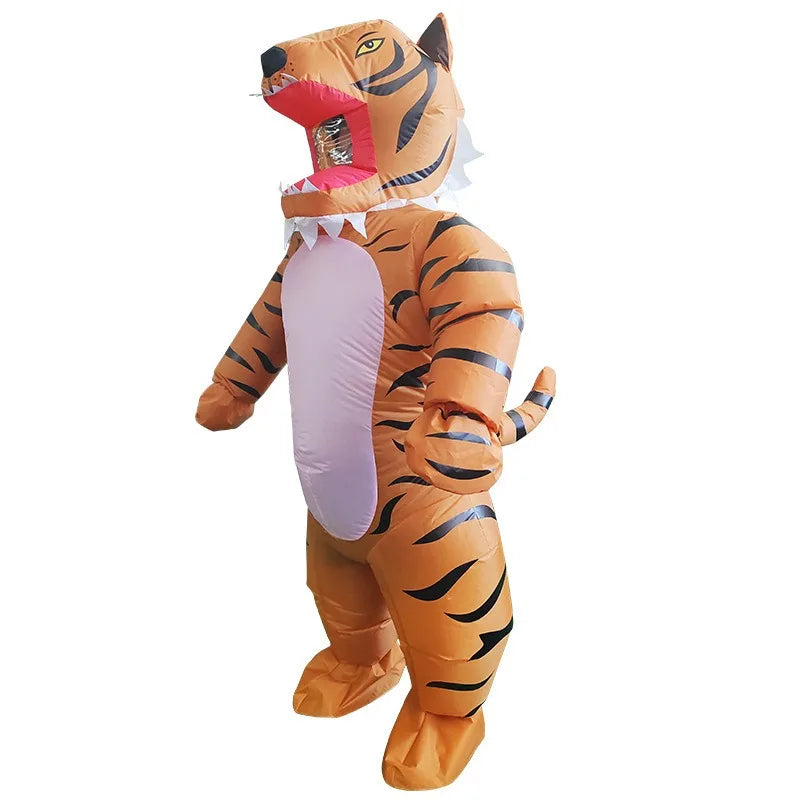Adult Inflatable Animal Costume Funny Walking Doll Performance Suit for Halloween Party Unique Themed Outfit