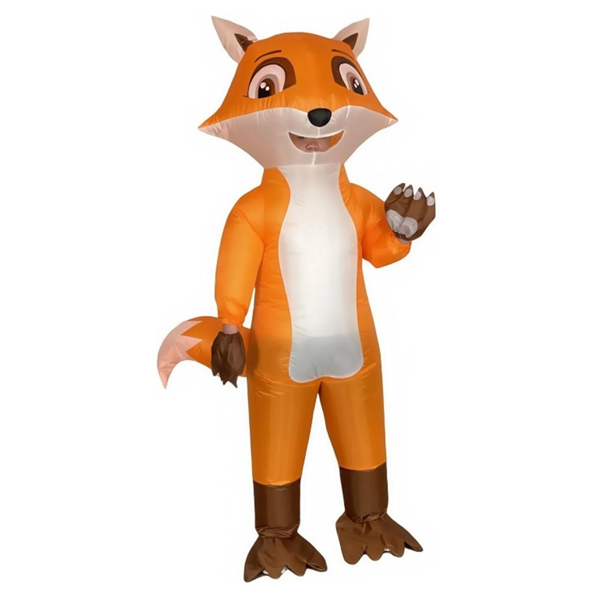 Inflatable Fox Blow Up Suits Unisex Dress Halloween Costume - Orange - product image 2