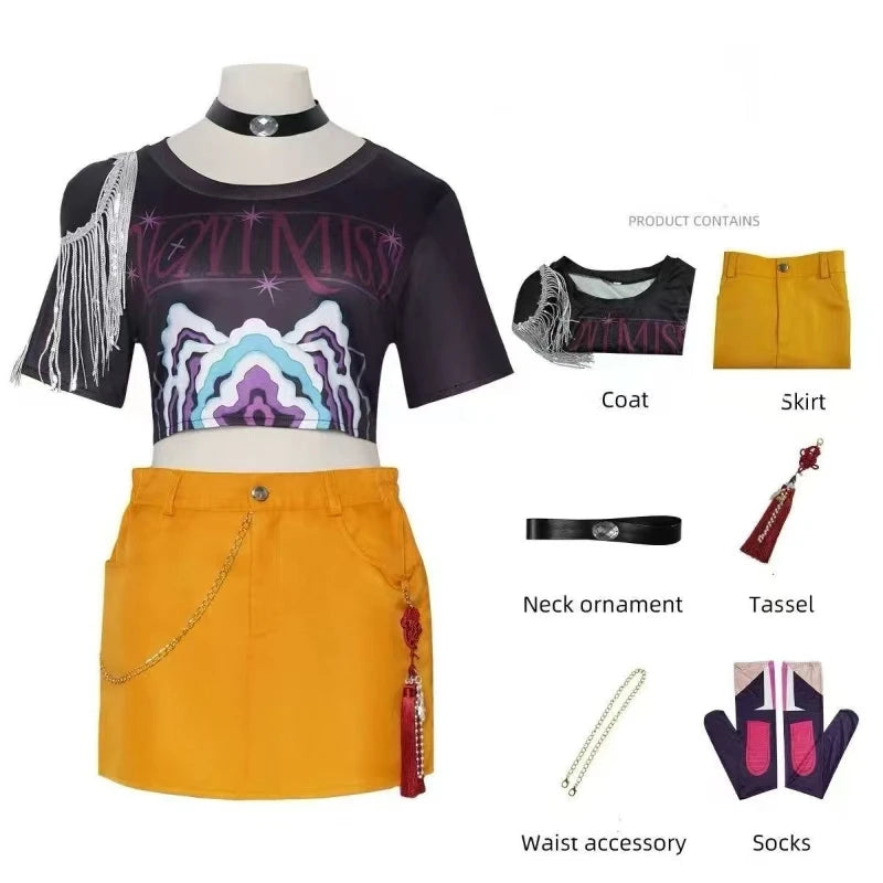 Kids' KPop Mira Wig Playing Halloween Costume - 1 / Child 120