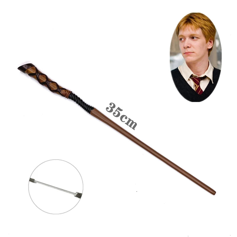 Wizard-Inspired Metal Core Magic Wand Cosplay Prop