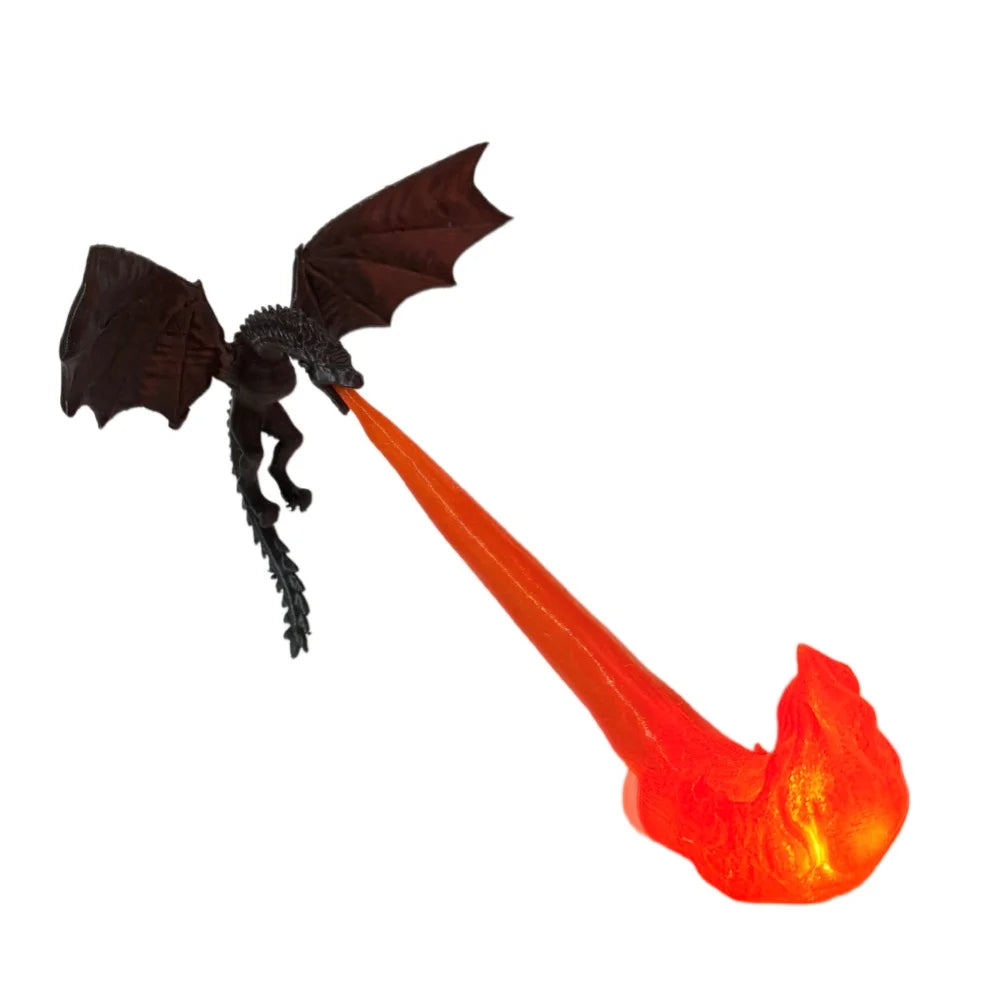 2026 Halloween Decoration Fire Evil Dragon Desk Ornament Halloween Birthday - product image 3