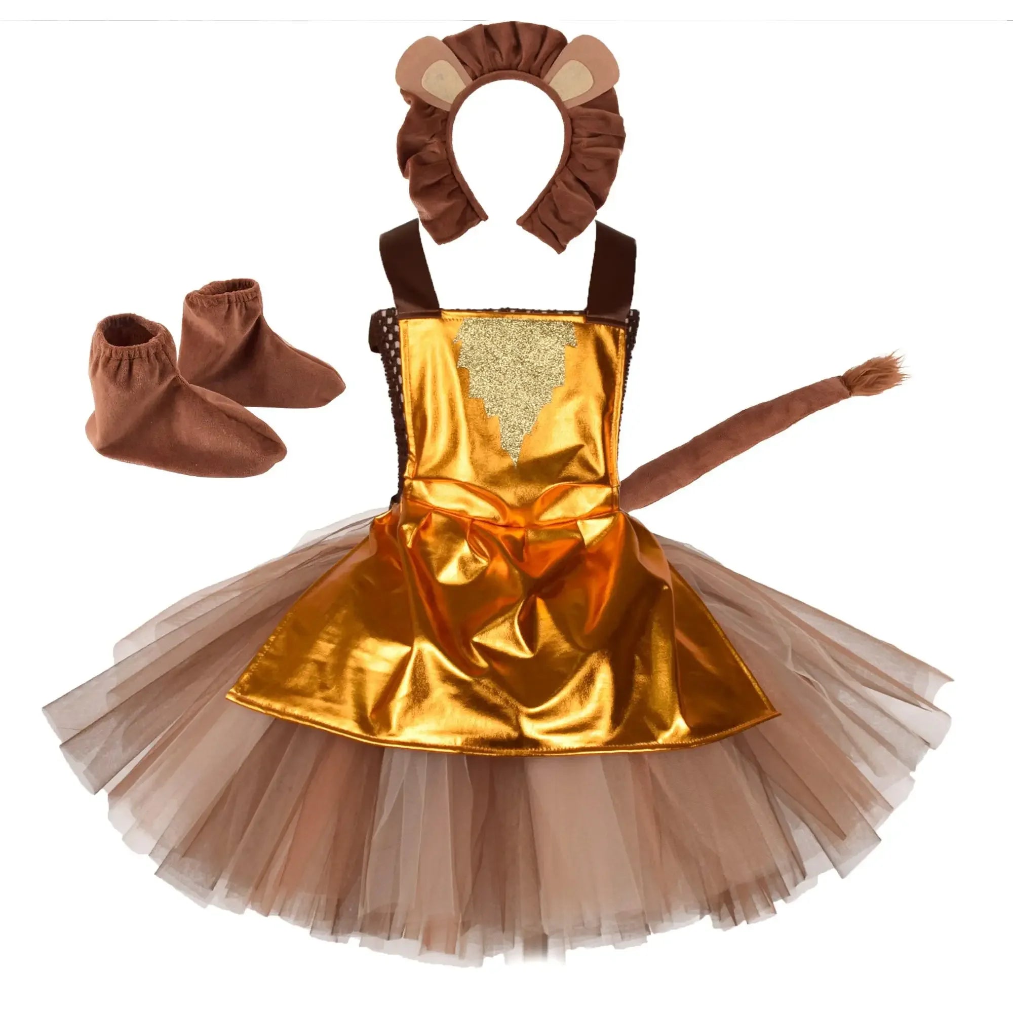 Girls Clown Witch Costume Wizard Halloween Scarecrow Tin Man Cowardly Lion Dress Up Dress Drama Stage Costume - product image 7