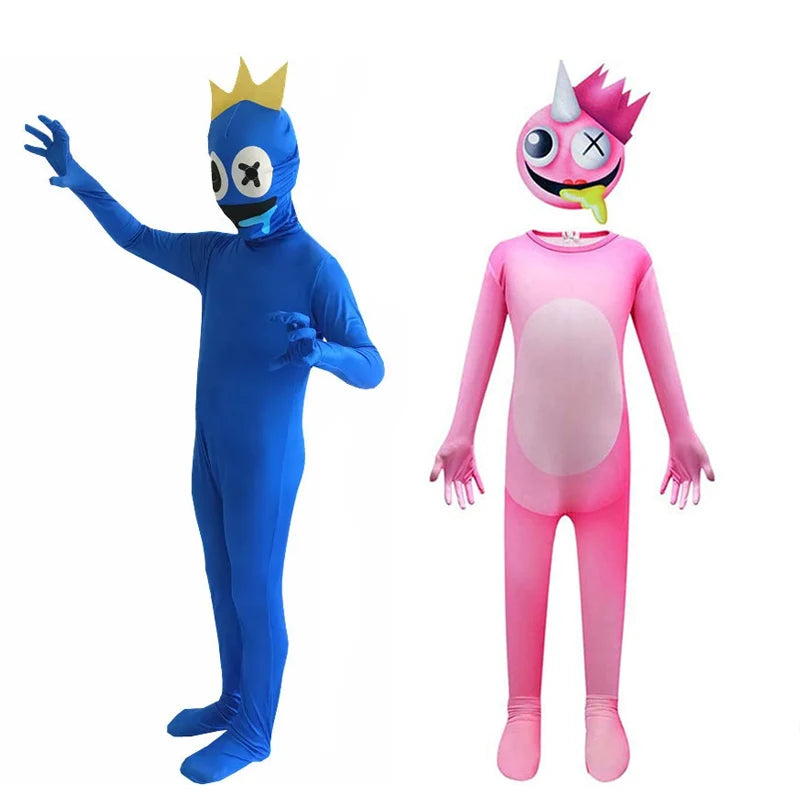 Gaming Jumpsuit Costume for Kids – Blue – Halloween Costume