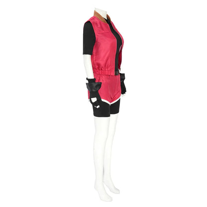 Halloween Costume Special Offer Claire Redfield Costume Anime Claire Outfit Vest Shorts - set / XL