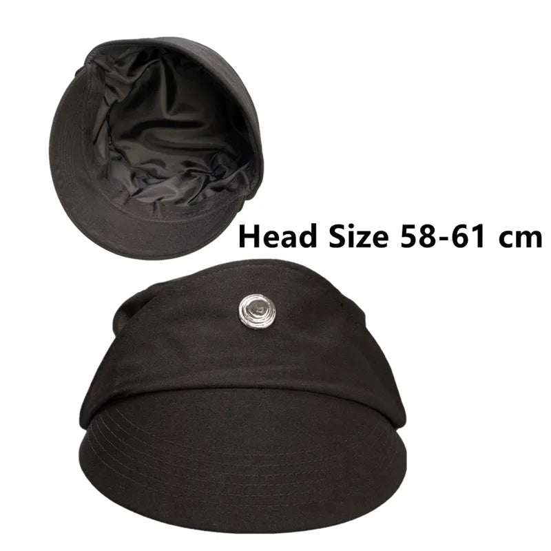 Imperial Costume Army Officer Cap Hat Costume Adult Men Space Battle Uniform Coat Pants - Costume Only / XXL