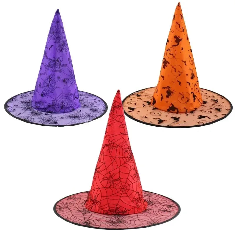 Kids' New Spider Web Accessory Witches for Supplies) Decoration Hat - alternate view 2