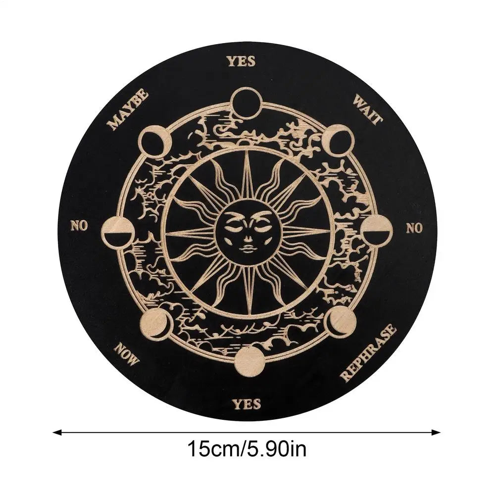 Wooden Star Pendulum Divination Board