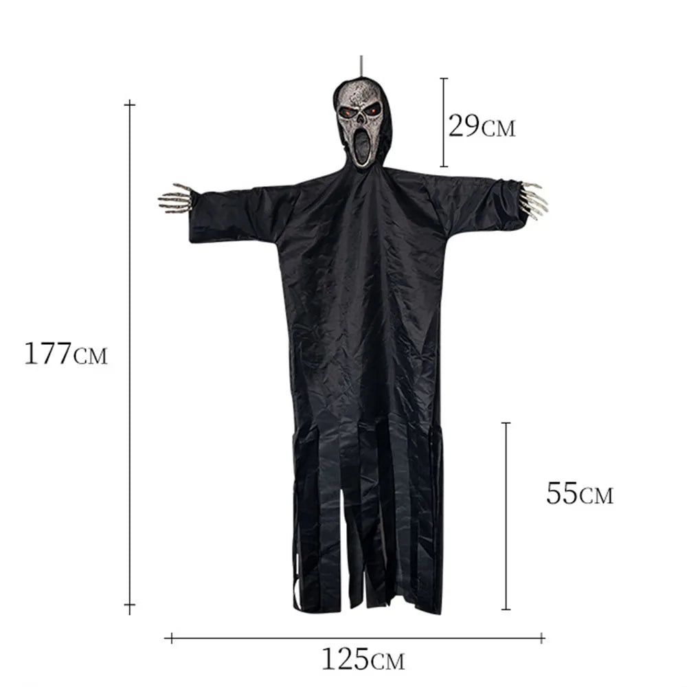 Halloween Scarecrows Hanging Ghosts Funny Large Size Festival Handiworks for Outdoors - Discount Halloween City