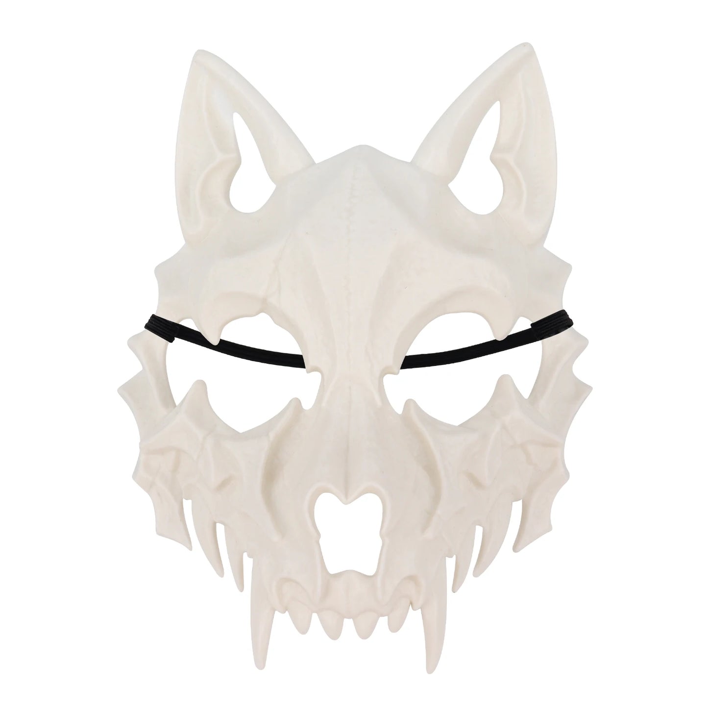 Scary Animal Half Face Mask Costume Accessory for Halloween - View 7