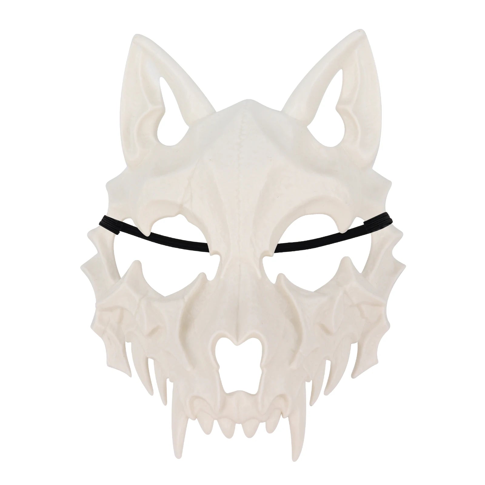 Scary Animal Half Face Mask Costume Accessory for Halloween - View 7