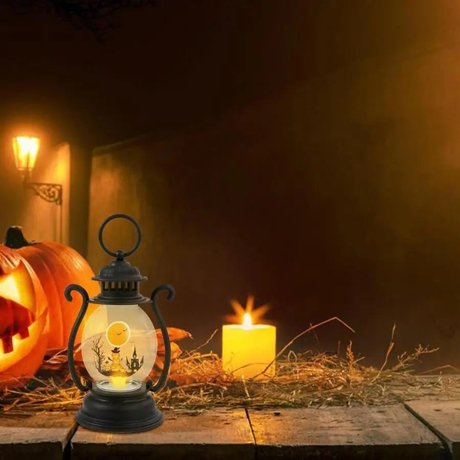 Halloween Decorations Retro KeroseneLamp Halloween Hanging Ornaments Small - product image 2