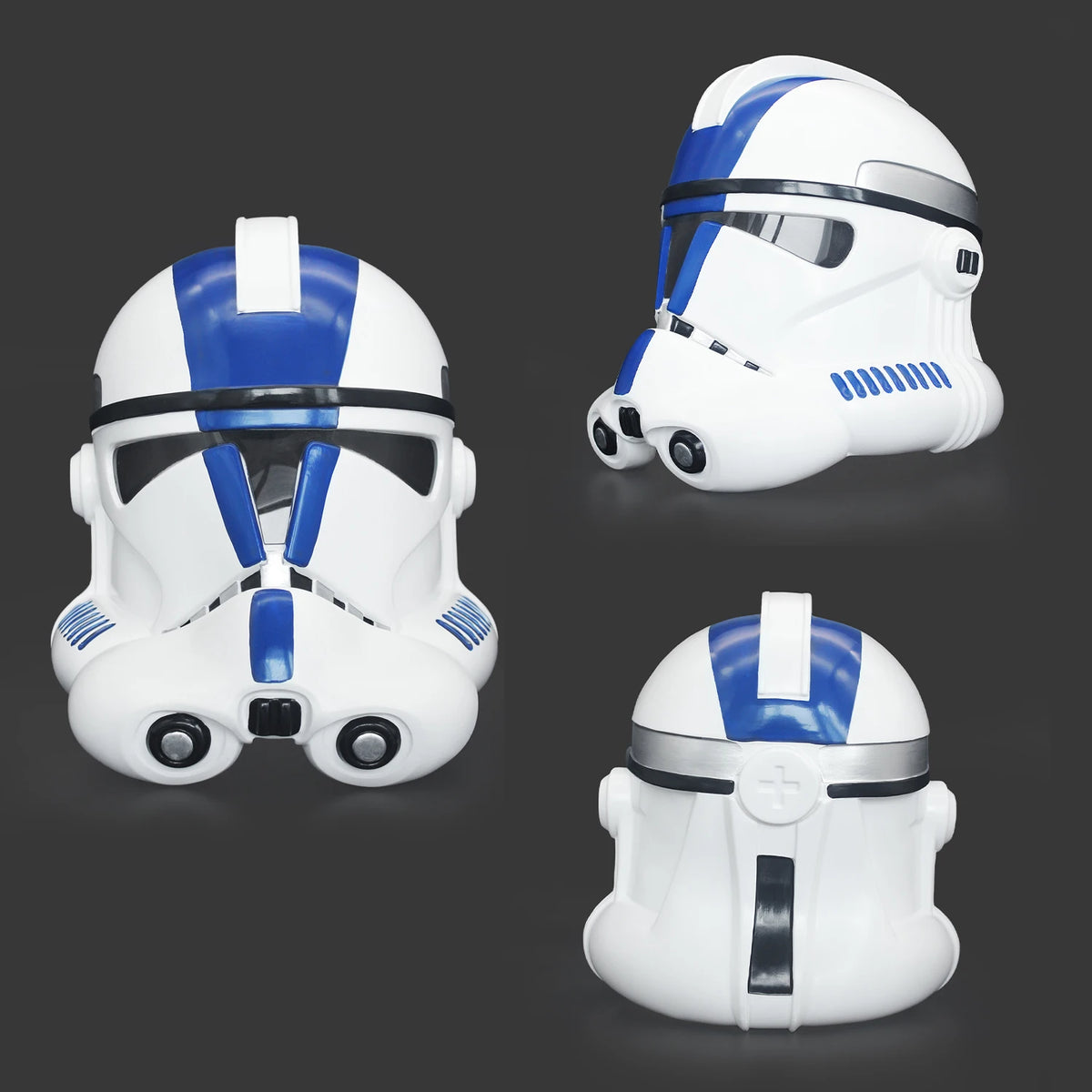 Galactic Space Saga Space Trooper Adult Halloween Mask Helmet - product image 6