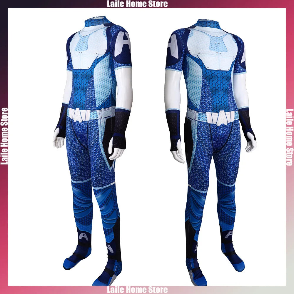 The Boys Cospaly the Homelander Costume Women Men Halloween Costume Antony Starr Superhero - C / L
