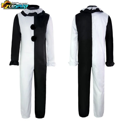 Art the Clown Costume Movie Terrifier 2 Art the Clown Costume Jumpsuit Mask Halloween - Mask C(one size) / XXXL