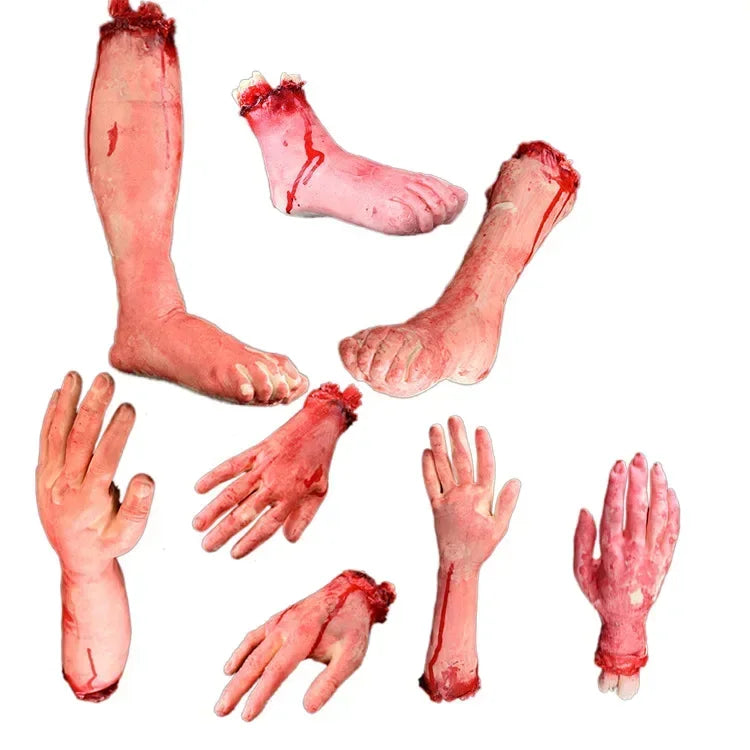 Bloody Severed Limb Halloween Decoration Props - Brain