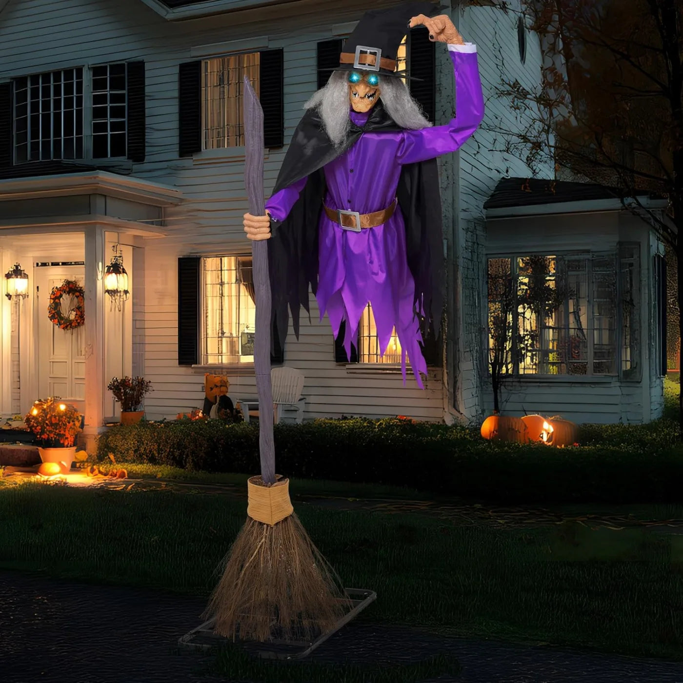 8 Ft Witch Halloween Animatronic - product image 2