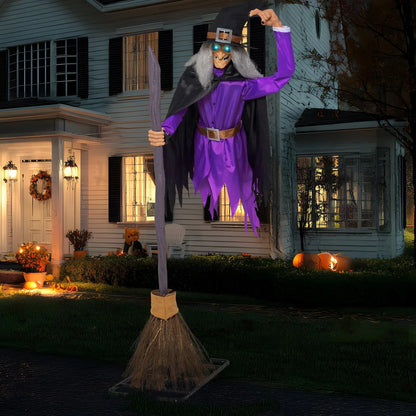 8 Ft Witch Halloween Animatronic - product image 2