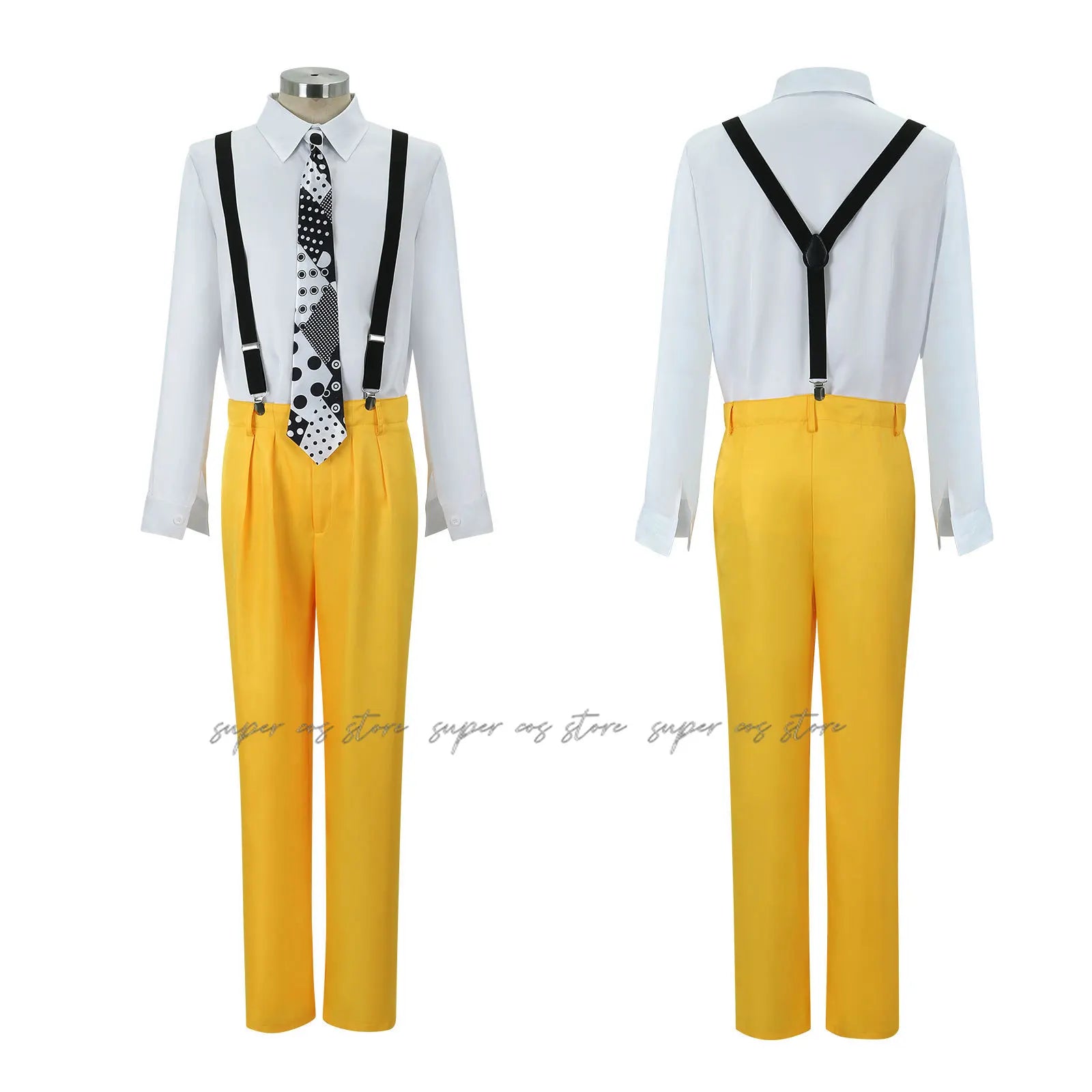 The Mask-Inspired Adult Yellow Suit Costume – Jim Carrey Movie Look