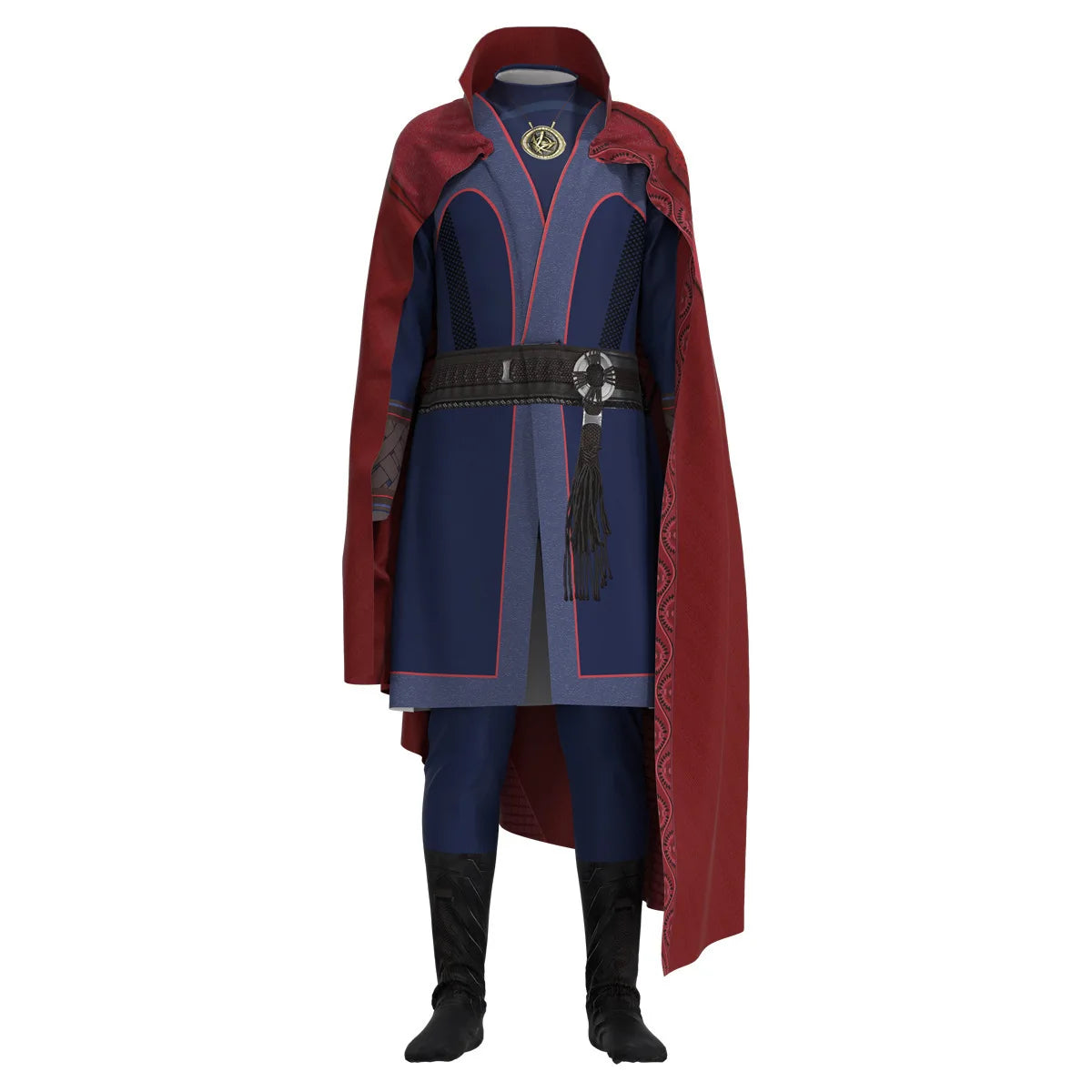 Halloween Costume Movie Doctor Strange Stephen Cloak Jumpsuit Suits Theme Outfits for - Suit / 130