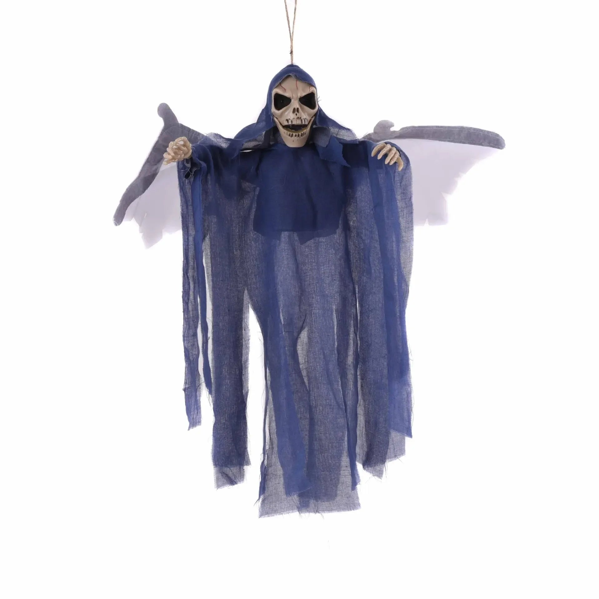 Halloween Hanging Ghost Horror Sound Eyes Glowing Wings Moving Indoor Outdoor - product image 5