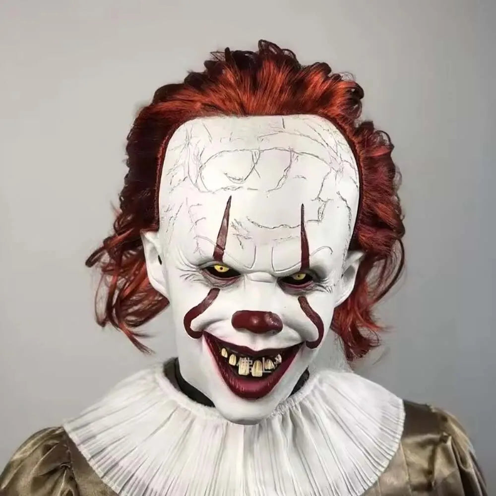Halloween Mask Luminescent Horror Clown Mask Horror Clown Horror Clown Clown - product image 4
