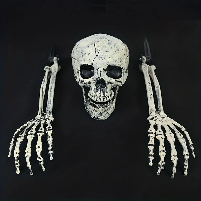 Realistic Skeleton Stakes Halloween Realistic Skull Skeleton Head Human Hand - product image 7