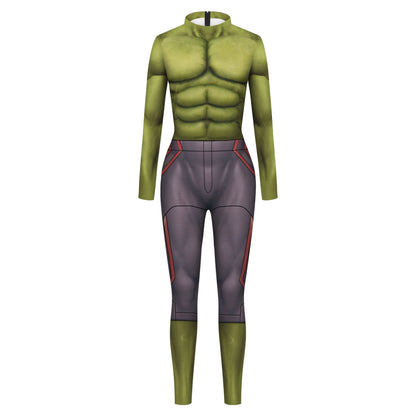 Halloween Costume for Men and Women Anime Movie Imitation Muscle Abs Digital Printing - WOMEN / L