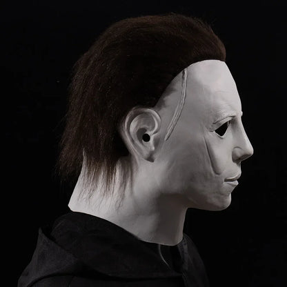 Halloween Mask Costume Horror Bloody Killer Demon Latex Helmet Props Realistic Headgear - View 3