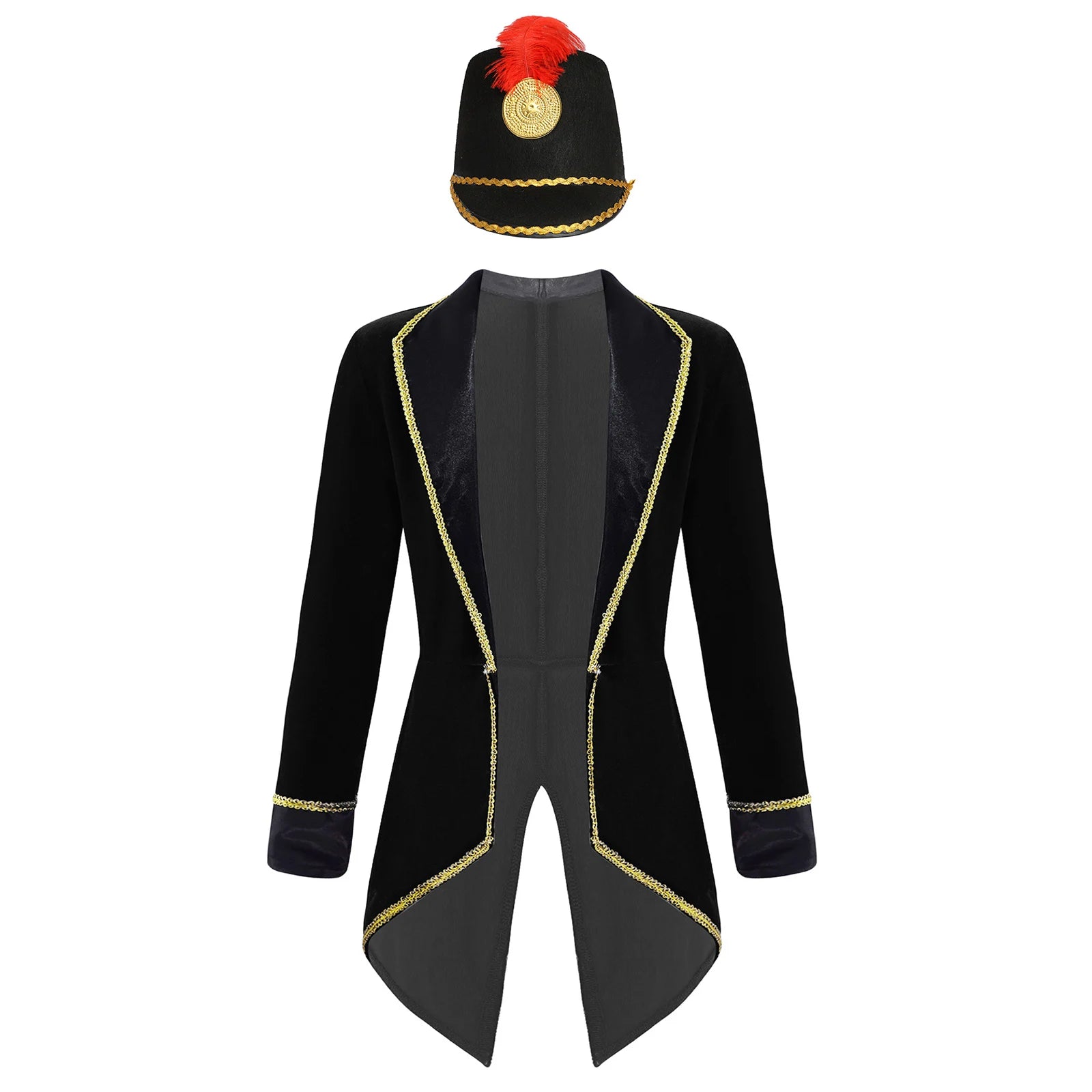 Boys Girls Circus Ringmaster Tailcoat Canivals Lion Tamer Halloween - product image 7