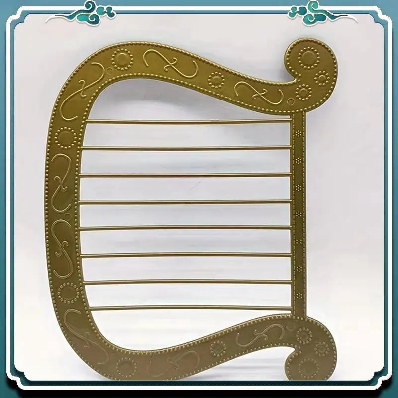 Simulation Harp Plastic Model Harp Halloween Costume Angel Theme Dress Up - product image 1