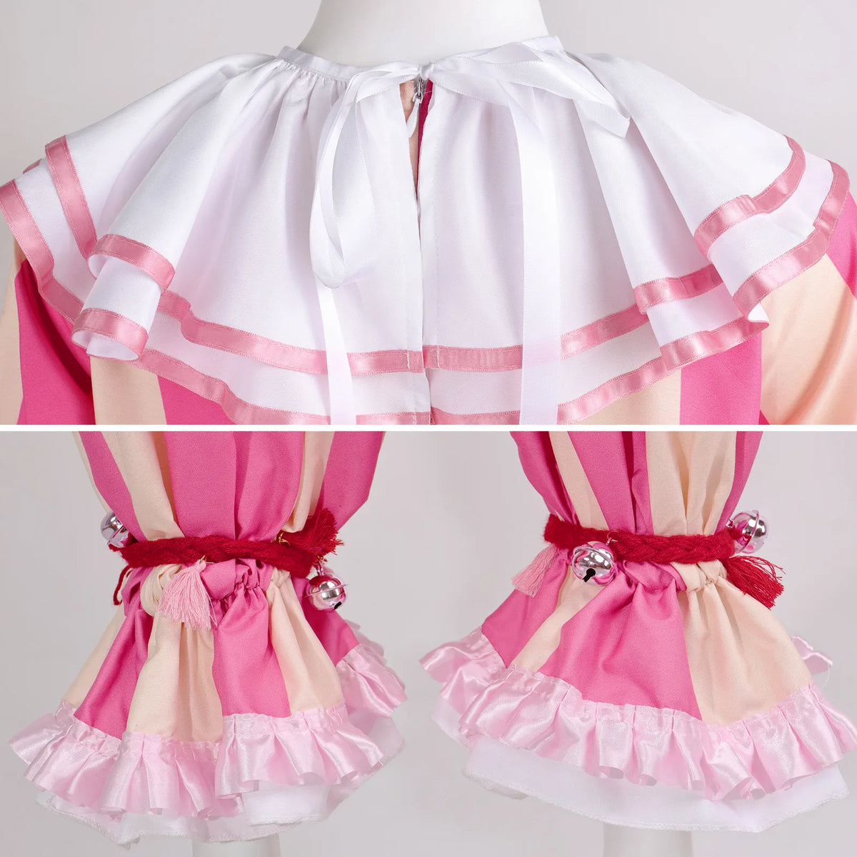Clown Jumpsuit Costume - Pink - Halloween Costume - product image 5
