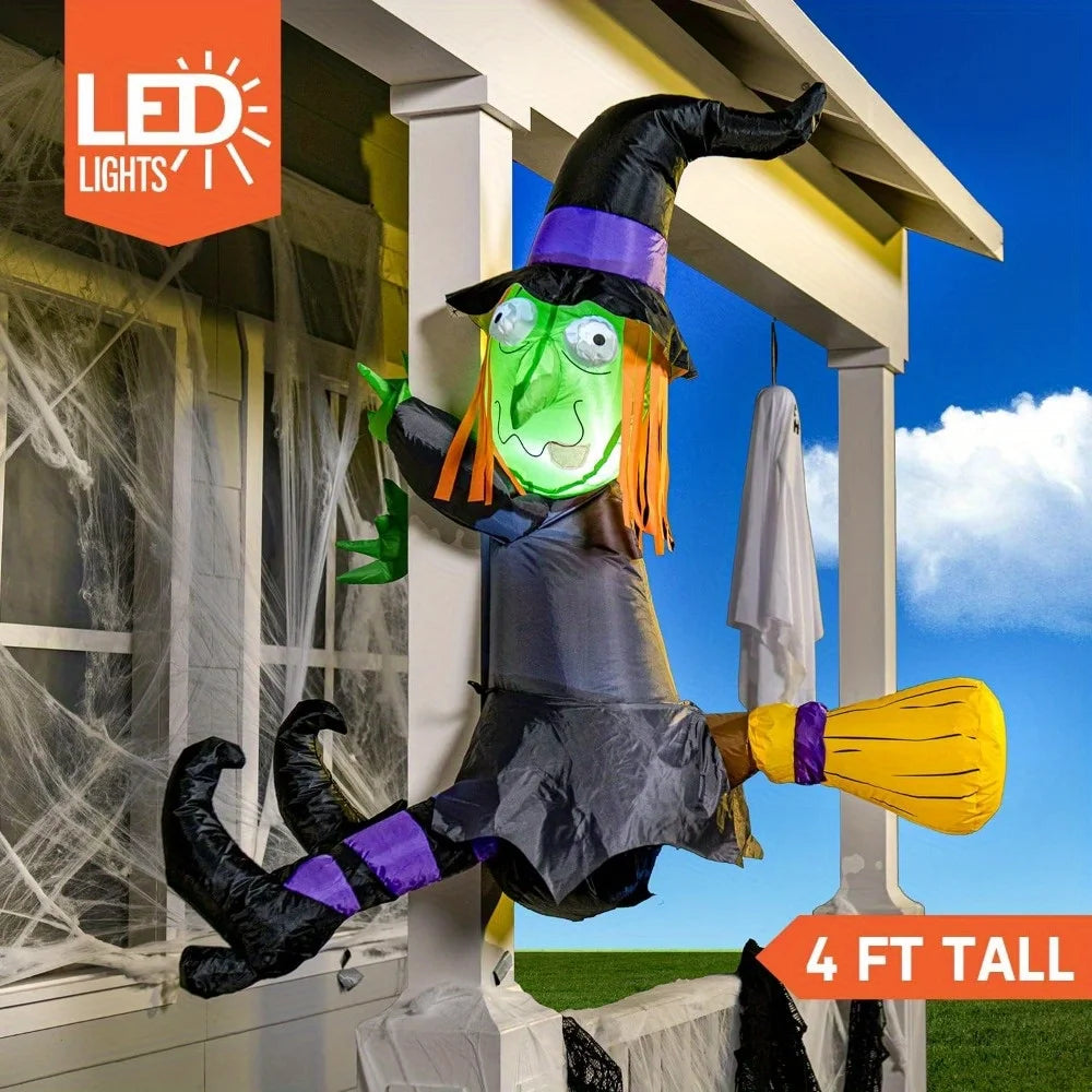 4 Ft Witch Halloween Inflatable - product image 2