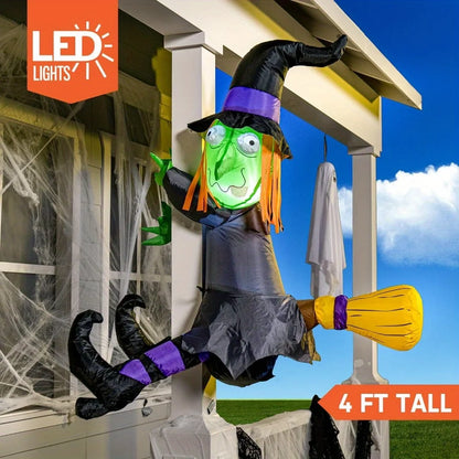 4 Ft Witch Halloween Inflatable - product image 2