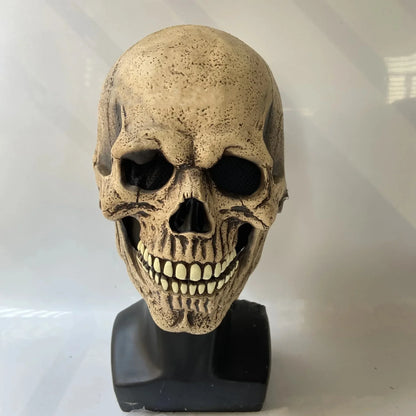 Halloween Latex Mask Skull Mask Horror Decoration Full Head Helmet Movable Jaw Masque Gifts Party Costume - product image 9