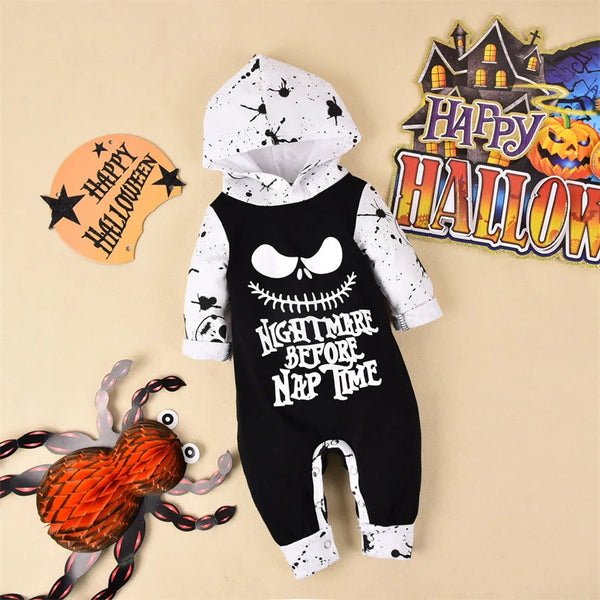Newborn Infant Baby Girl Boy Clothes Baby Romper Long-Sleeve Hoodies Cotton