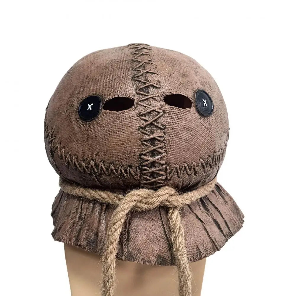 Halloween Cosplay Headgear Mischievous Ghost Masks Scary Ball Props Evil Spirits Scarecrows Latex Headwear - product image 3