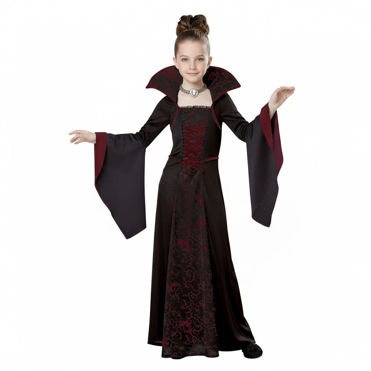 Girls' Ghost Bride Gothic Costume Dress Kids Vestidos Clothes - product image 5