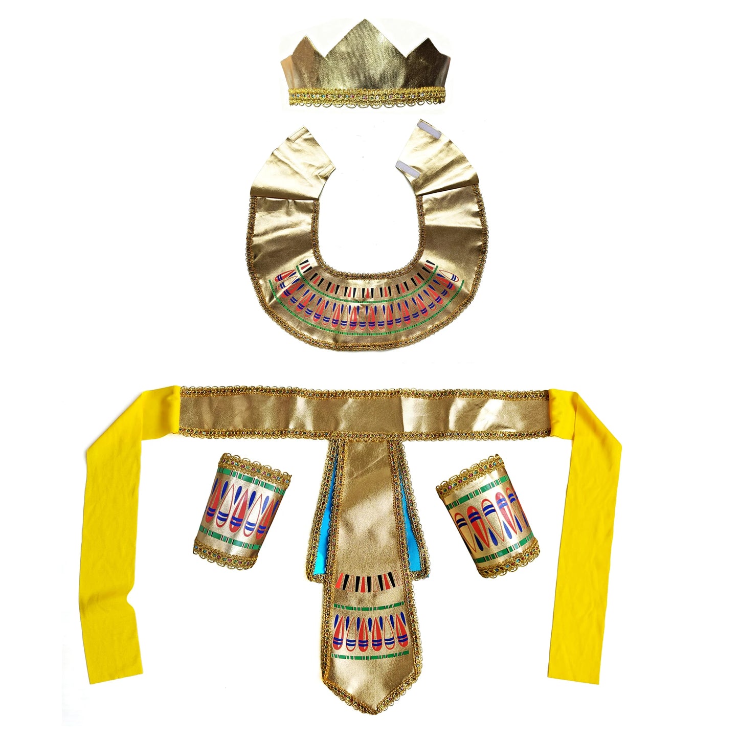 Men's Men Egyptian Ancient Egypt Pharaoh Accessories Dress Up Set Costume - alternate view 6