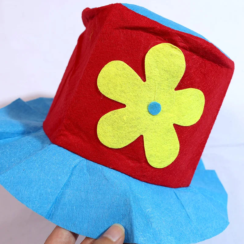 Halloween Costumes Kids Adults Circus Clown Joker Costume Outfits Colorful Fancy - 002 / 120 for kids