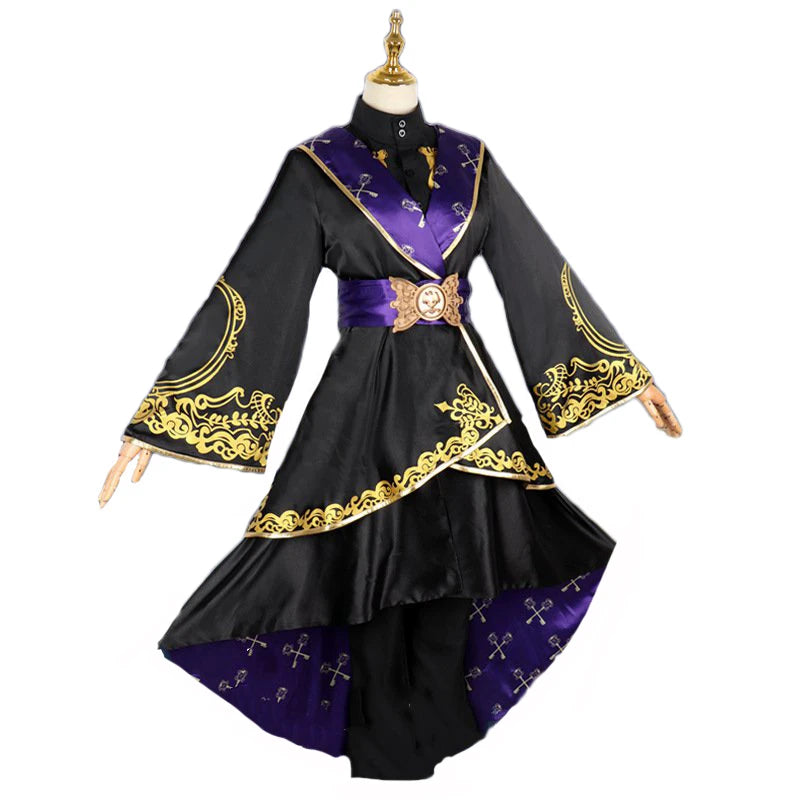 Riddle Costume Black Fancy Cloak Costume Halloween Uniform - Costume / M