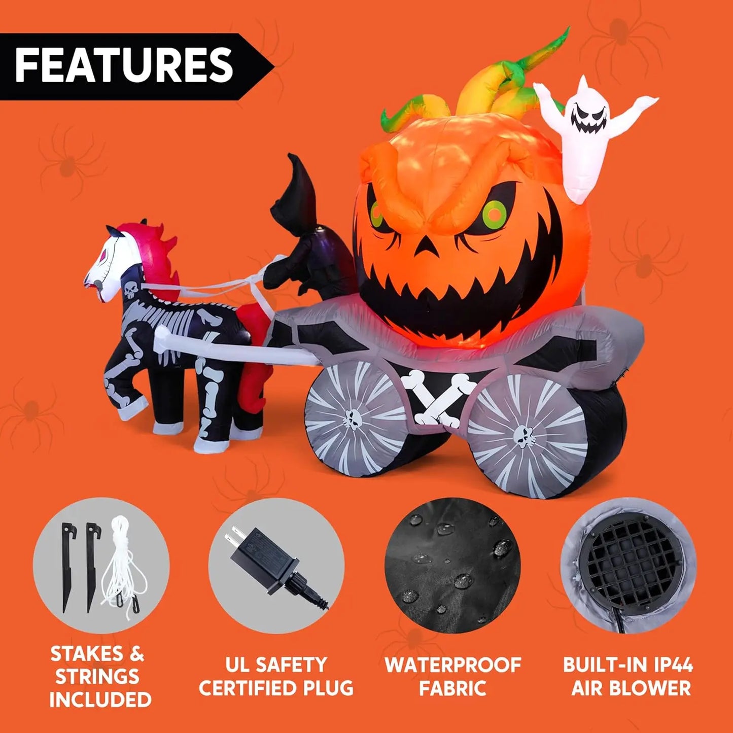 Pumpkin Halloween Yard Decoration - product image 5