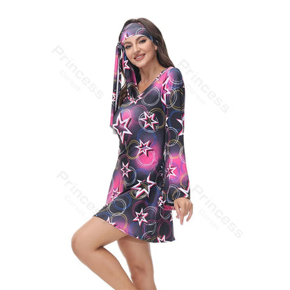 70s Costume Disco Dresses for Women Halloween Costume Sexy Hippie Costume Disco Dress with Disco Headband 70s - product image 27
