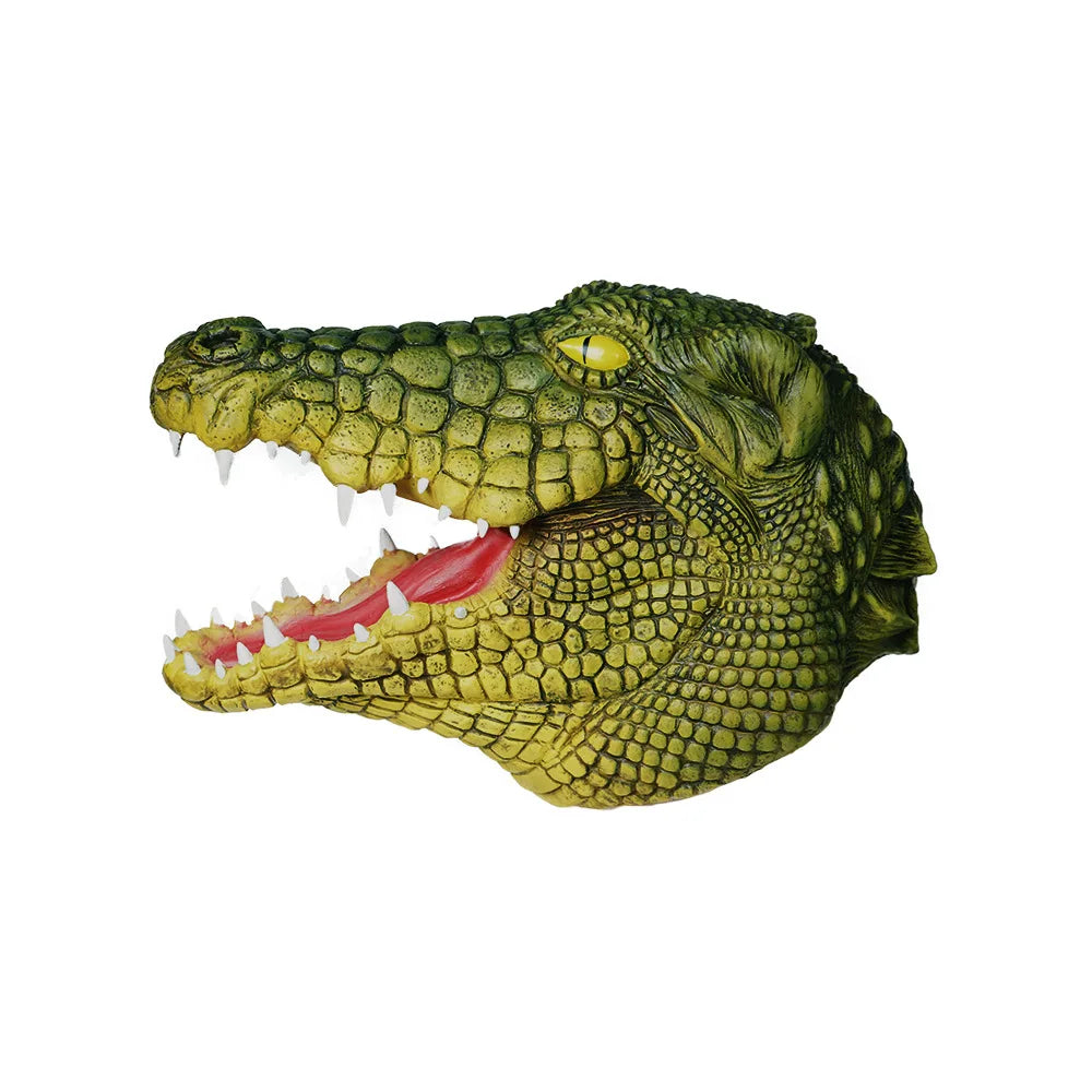 New Funny Latex Headgear Yankee Crocodile Animal Mask Stage Props PerformanceHalloween