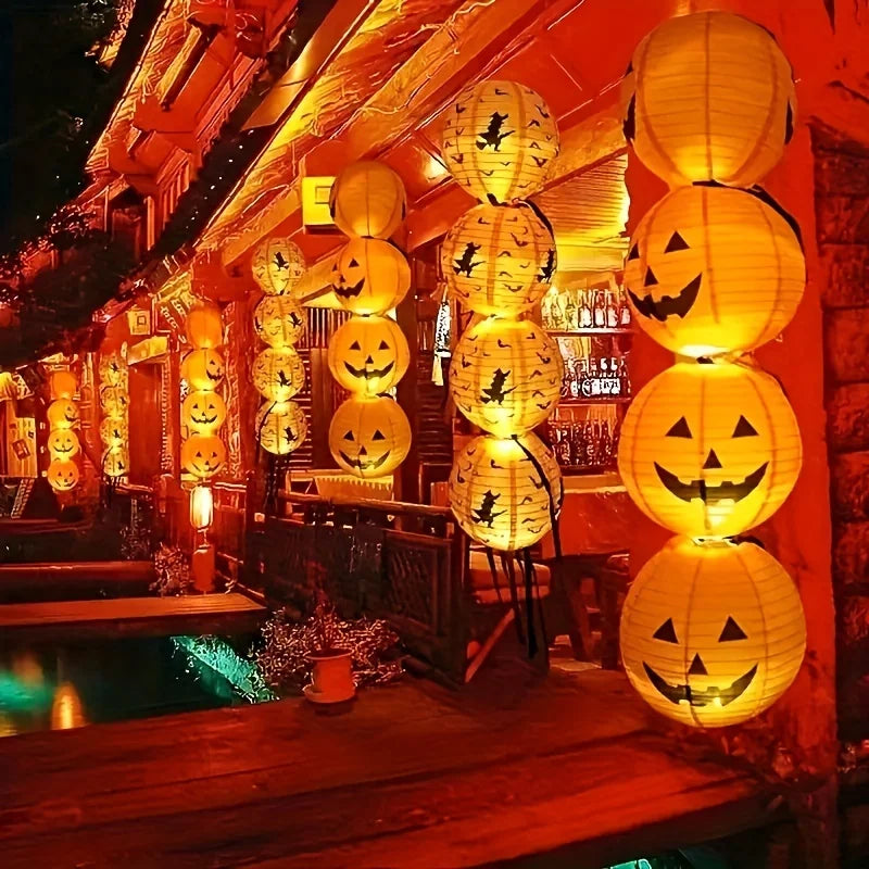 2pcs Halloween Pumpkin Lanterns for Halloween Decoration Jack - O' - Lanterns - product image 1